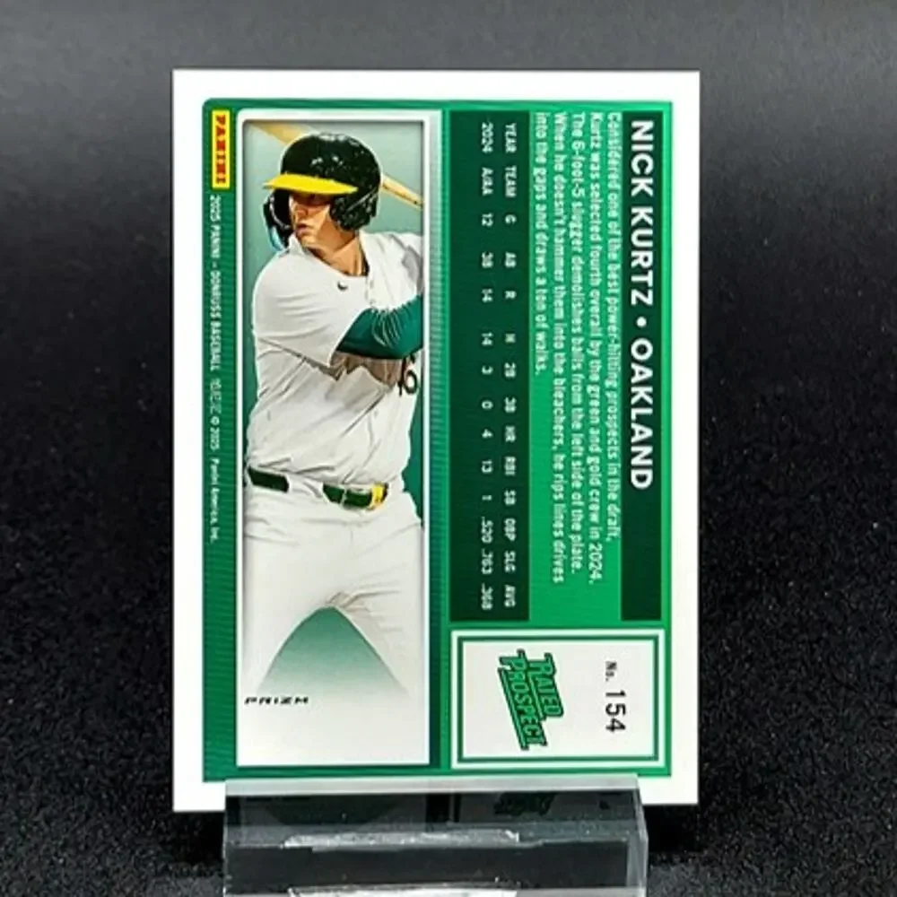 Nick Kurtz Optic Shock Rated Rookie RC Prizm Athletics Rookie - Picture 2 of 2